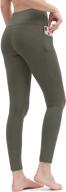 dilanni waisted workout running leggings sports & fitness logo