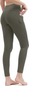 img 4 attached to DILANNI Waisted Workout Running Leggings Sports & Fitness