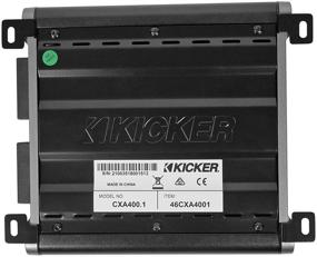 img 1 attached to 🔊 Черный усилитель KICKER CX400.1 - 400 Вт класса D моноавтомобильный аудиоусилитель