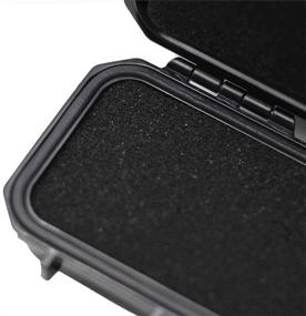 img 1 attached to RovyVon EDC Tool Box 1PCS - Organizer Storage Case for Protecting EDC Gear, 7 x 3.2 x 1.5 inches (Black)