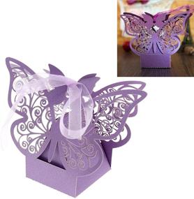 img 2 attached to Pieces Butterfly Wedding Birthday Ribbons