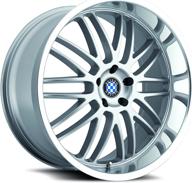 💎 high-quality beyern mesh 18x9.5 5/120 et30 cb72.56 silver wheel with mirror cut lip - best price and durability logo