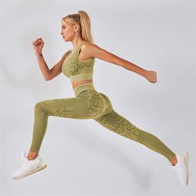 img 2 attached to YEOREO Outfit Seamless Workout Leggings