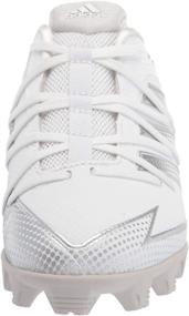 img 3 attached to Stylish and Sporty: Adidas Afterburner Mid Black White Girls' Athletic Shoes