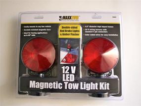 img 1 attached to MaxxHaul 70097 Magnetic Towing Light