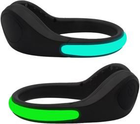 img 4 attached to 👟 2-Pack Shoe Clip Lights: Reflective Safety Night Running Gear for Runners, Joggers, Bikers, and Walkers - Color Changing Strobe and Flash Modes, Water Resistant - Includes Bonus Screwdriver