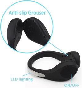 img 3 attached to 👟 2-Pack Shoe Clip Lights: Reflective Safety Night Running Gear for Runners, Joggers, Bikers, and Walkers - Color Changing Strobe and Flash Modes, Water Resistant - Includes Bonus Screwdriver