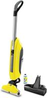 karcher fc 5 cordless hard floor cleaner: ultimate full size cleaning power in vibrant yellow logo