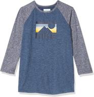 columbia kids & baby outdoor elements 3/4 sleeve shirt: versatile and stylish outdoor apparel for children логотип