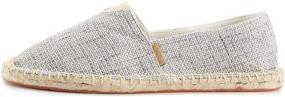 img 1 attached to Alexis Leroy Round Jute Capped Espadrille Men's Shoes