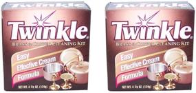 img 1 attached to 🌟 Twinkle Brass Copper Cleaning Cream - 2 Pack