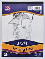 📝 premium pacon art1st tracing paper pads - 9 in. x 12 in. size logo