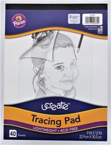 img 3 attached to 📝 Premium Pacon Art1st Tracing Paper Pads - 9 in. x 12 in. Size