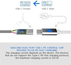 img 2 attached to USB C OTG Phone Adapter with 18W PD Charging Port for Samsung Galaxy S20 🔌 S20+ Note10 Note20, Switch, LG V40G8, Google Pixel4 XL, Google Chromecast with Google TV 2020 Pi-KVM