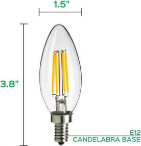 img 1 attached to Industrial Electrical Enclosed Dimmable Candelabra Chandelier