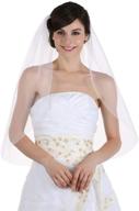 👰 exquisite tiered plain edge bridal wedding women's accessories collection logo