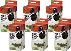 img 1 attached to 💡 Zilla 100W Night Time Black Light Incandescent Heat Bulb - Pack of 6