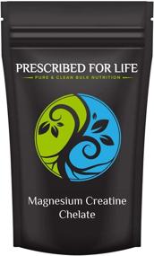 img 4 attached to Prescribed for Life Creatine Magnesium Chelate: Pre Workout Powder for Muscle Gain & Athletic Performance, Gluten Free, Non GMO, Vegan Supplement - 12 oz for Men & Women