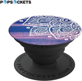 img 3 attached to 📱 PopSockets: Складывающаяся ручка и подставка для телефонов и планшетов - Пакван Закатный океан: Улучшите свое устройство стилем и функциональностью.