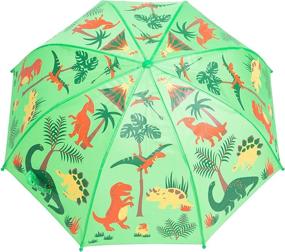 img 4 attached to Kids Umbrella Childrens Rainy Dinosaurs