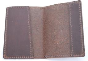 img 1 attached to Classy Passport Protection: Rustico Genuine Leather Passport Holder