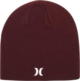 img 3 attached to 🧢 Hurley Men's Winter Hat - Classic Icon Beanie: Stay Warm in Style!