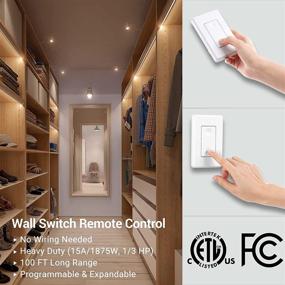 img 3 attached to 🔌 DEWENWILS Wireless Expandable Switches Receiver: Seamless Connectivity for Ultimate Convenience