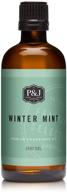 winter mint fragrance oil premium wellness & relaxation logo