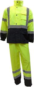 img 4 attached to RW CLA3 LM11 Safety Jacket with Enhanced Visibility and Reflective Features