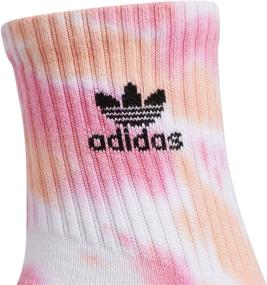 img 2 attached to 🧦 adidas Originals Women's Color Wash Quarter Socks: Vibrant 3-Pair Pack