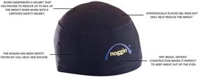 img 3 attached to 🧢 Увеличьте безопасность с кепкой от ударов Douglas Noggin Impact Skull Cap: премиальная защита головы.