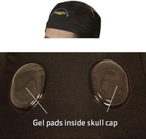 img 2 attached to 🧢 Увеличьте безопасность с кепкой от ударов Douglas Noggin Impact Skull Cap: премиальная защита головы.