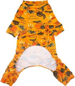 img 3 attached to Lamphyface Halloween Dog Pajamas: Spooktacular Pet Costume Apparel