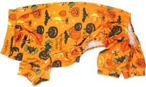 img 2 attached to Lamphyface Halloween Dog Pajamas: Spooktacular Pet Costume Apparel