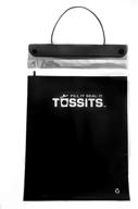 🚗 tossits car trash bags - leakproof, odorless car garbage can - set of 7 large disposable waste bags for your car - hangs from headrest - innovative car trash solution logo