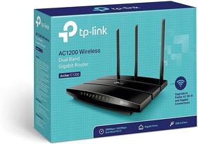 img 1 attached to 📶 TP-Link AC1200 Gigabit Smart WiFi Router - Dual Band 5GHz Wireless Internet Router with Gigabit Speeds, Guest WiFi Support, Black