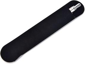 img 1 attached to 🖋️ OBANGONG Black Velvet Pen Pouch Sleeve Holder: 50 Pcs Single Pen Bag Case for Pencils - Premium Quality