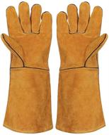 fztey heat, fire, and hot resistant welding oven mig safety work garden gloves - ultimate protection for welders logo