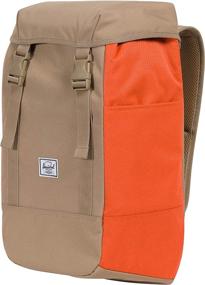 img 4 attached to 🎒 Herschel Iona Backpack, Kelp/Vermillion Orange, One Size - Premium Quality and Stylish Design