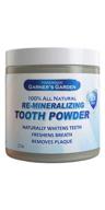 garner's garden bentonite and kaolin clay tooth powder - 2 oz, enhanced with baking soda to naturally target and neutralize mouth odor-causing bacteria logo