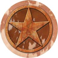 подставка из керамогранита thirstystone texas lone логотип