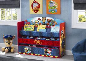 img 3 attached to 🏢 Deluxe Patrol Organizer by Delta Children: Optimized Kids' Furniture, Decor & Storage