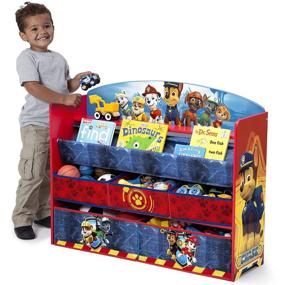 img 2 attached to 🏢 Deluxe Patrol Organizer by Delta Children: Optimized Kids' Furniture, Decor & Storage
