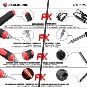 img 3 attached to 🔦 The Ultimate BLACKCUBE Soldering Lithium Ion Spotlight: The Professional's Choice