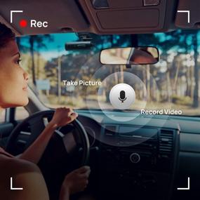 img 1 attached to 📹 2020 70Mai умные автомобильные видеорегистраторы 1S - камера-рекордер с разрешением 1080p, ночным видением, широким углом обзора, г-сенсором, циклической записью, WiFi-приложением, голосовым управлением