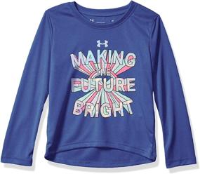 img 2 attached to Under Armour Little Girls Sleeve Girls' Clothing for Active