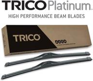 trico platinum 22 inch windshield wiper blades (pack of 2) - high performance replacement for my car (25-2222) logo