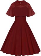 👗 gowntown womens 1950s two piece cocktail dresses: elegant vintage clothing for women logo