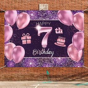 img 1 attached to PAKBOOM Happy Birthday Banner Backdrop Event & Party Supplies for Decorations