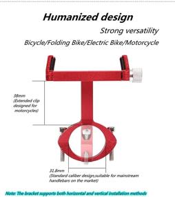 img 2 attached to FANNING511 Motorcycle Aluminum Rotation Adjustable